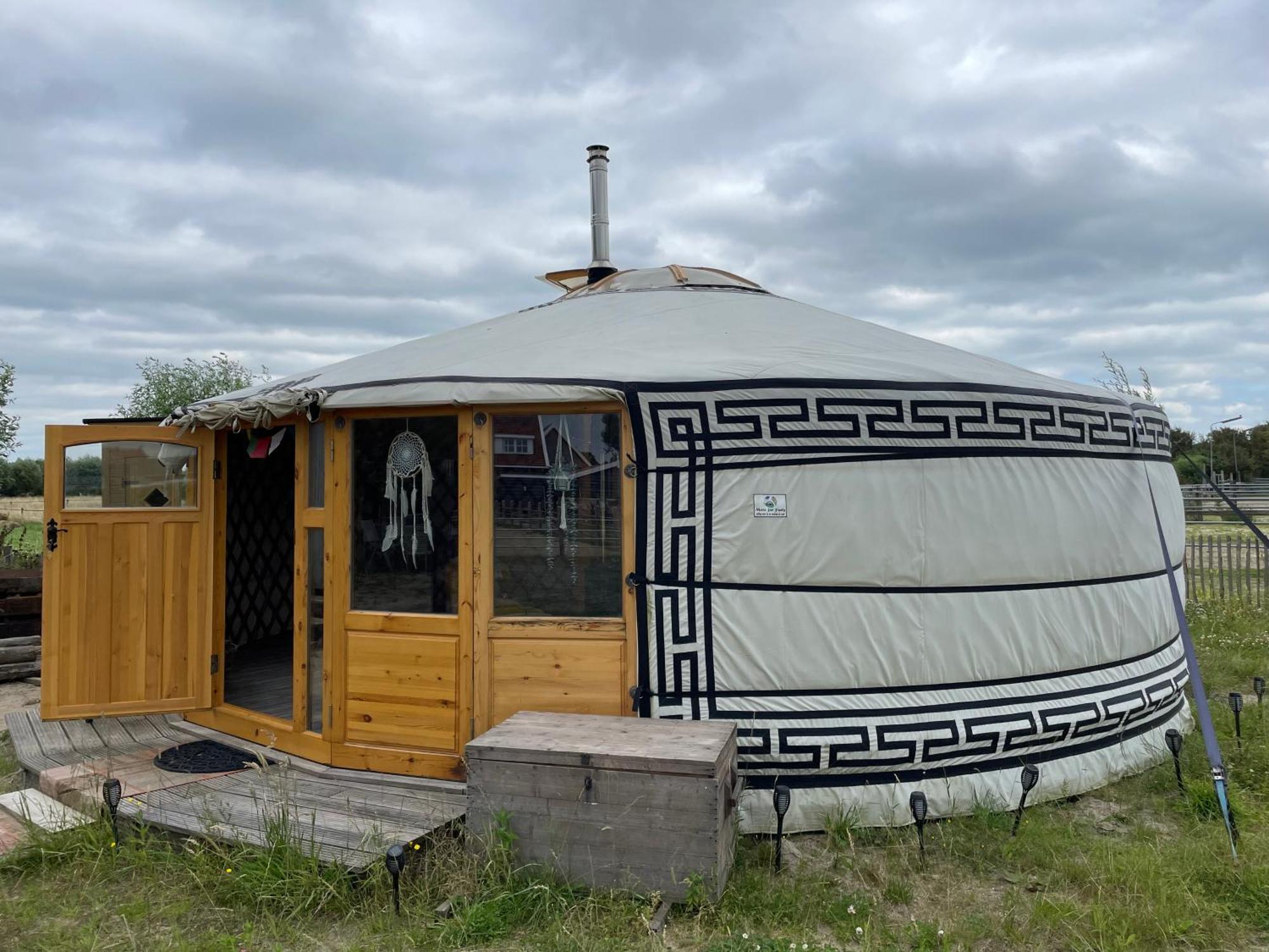 Luxe Yurt Hotel Koudekerke Exterior foto