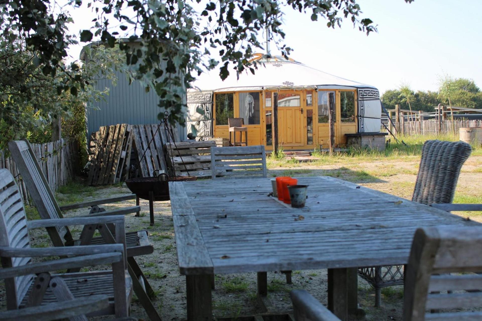 Luxe Yurt Hotel Koudekerke Exterior foto
