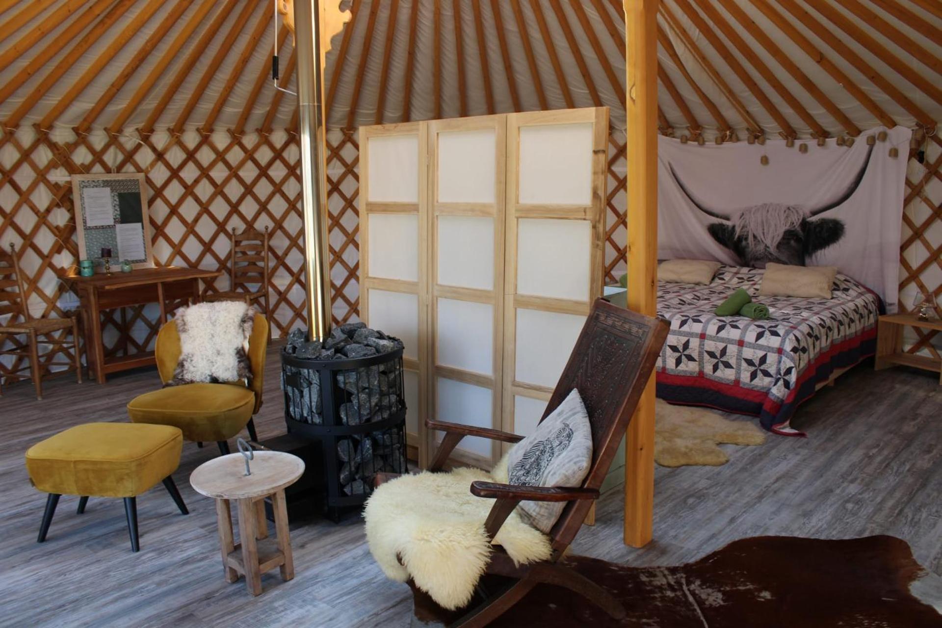 Luxe Yurt Hotel Koudekerke Exterior foto